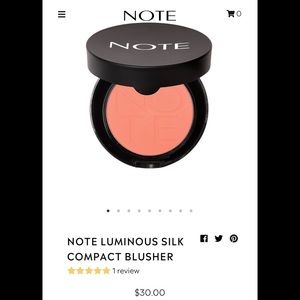 NOTE LUMINOUS SILK COMPACT BLUSHER